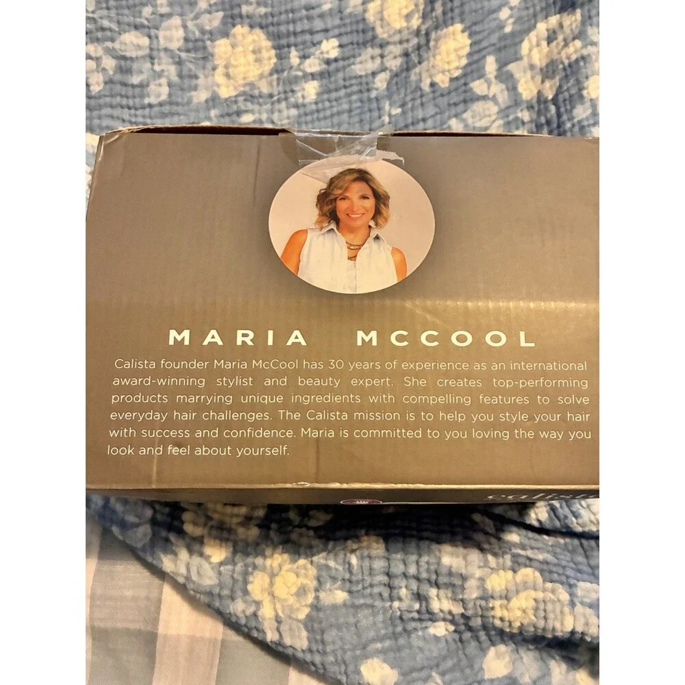 Calista Maria McCool Magic Stylers Heated Self Grip Rollers Unused In Box